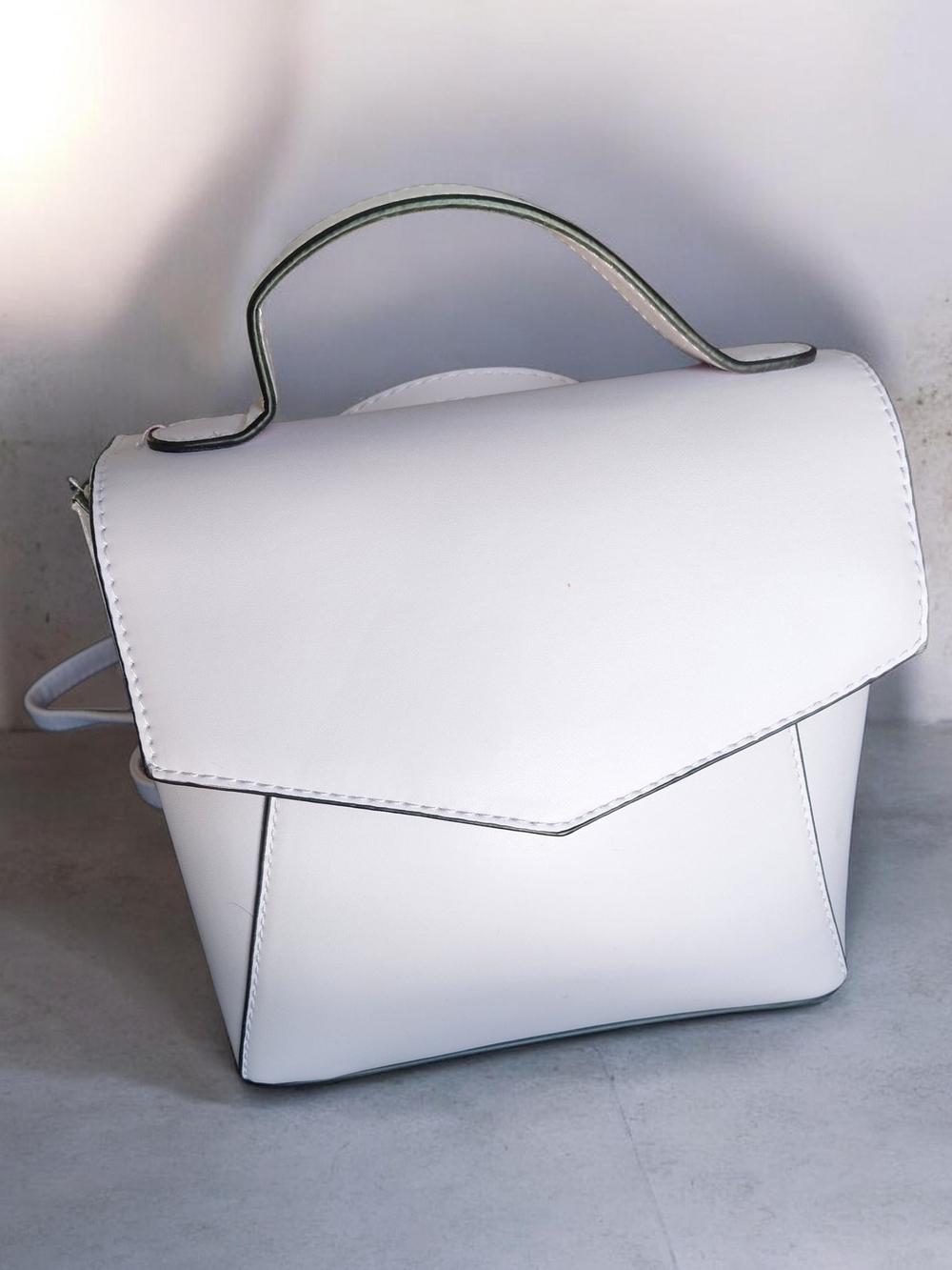 Lilac Envolope Flap Mini Backpack/crossbody